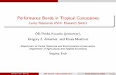 Performance Bonds in Tropical Concessions