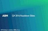 Q4 2016 Roadshow Slides - Arm