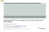 Freescale RF Technology and Product Overview (Non-NDA)