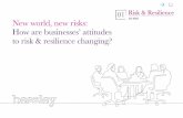 New world, new risks: How are businesses’ attitudes to ...