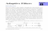 Adaptive Filters Chapter