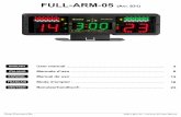 00831-M01-02 - Full-Arm-05 User Manual - Favero
