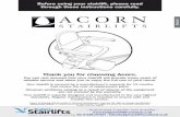 Acorn Stairlift User Manual - Supplier: Budget Stairlifts ...