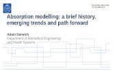 Absorption modelling: a brief history, emerging trends and ...