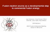 Fusion neutron source as a developmental step to ...