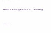 ABA Configuration Tuning