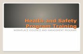 Health and Safety Program Training - Levert Group