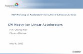 CW Heavy-Ion Linear Accelerators