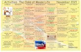 Activities The Oaks at Mease Life November 2021