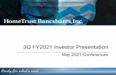 3Q FY2021 Investor Presentation