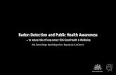 Radon Detection and Public Health Awareness