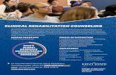 Clinical Rehab Counseling Flyer - Kent State University