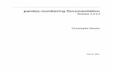 pandoc-numbering Documentation