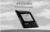 Precedus Handheld GPS User Guide 560-0110-04 Rev A