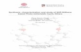 Synthesis, characterization and study of Stiff-Stilbene