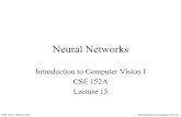 Neural Networks - Home | Computer Science