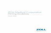 Writing Guidelines - ZOLL