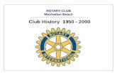 Club History 1950 - 2000