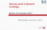 Stong and Calumet College