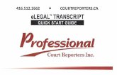 User Guide - Court Reporters