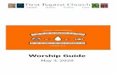Worship Guide - First Baptist Church