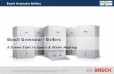 Bosch Greenstar Boilers - Klimatrol