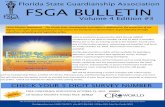 Florida State Guardianship Association FSGA BULLETIN
