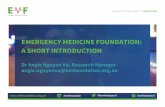 EMERGENCY MEDICINE FOUNDATION: A SHORT INTRODUCTION