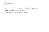 Operational Plan 2011-2016 MENAD Regional