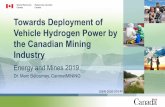 Implementing Hydrogen for Mines and Building a ... - Dec 2-3