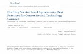 Drafting Service Level Agreements: Best Practices for ...