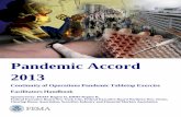 Pandemic Accord 2013 - SIFMA