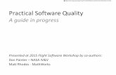 Practical Software Quality