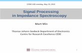 Signal Processing in Impedance Spectroscopy