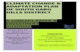 CLIMATE CHANGE & ADAPTATION PLAN OF SOUTH GARO HILLS …