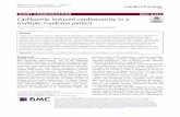 Carfilzomib induced cardiotoxicity in a multiple myeloma ...