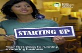 Starting up: Your first steps to running a catering business