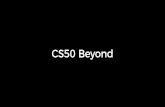 CS50 Beyond