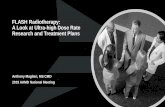 Flash Radiotherapy: A Look at Ultra-high Dose Rate ...