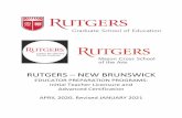 RUTGERS – NEW BRUNSWICK