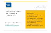 Introduction to the UK Displays & Lighting KTN