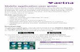Mobile Application User Guide English - Aetna