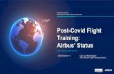 Post-CovidFlight Training: Airbus’ Status