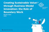 Creating Sustainable Value through Business Model ...