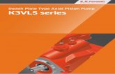 Swash Plate Type Axial Piston Pump K3VLS series
