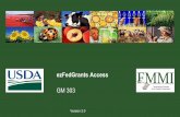 ezFedGrants Access - USDA
