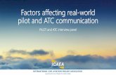 Factors affecting real-world pilot and ATC communication