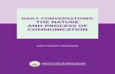 DAILY CONVERSATIONS: THE NATURE AND PROCESS OF …