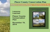 Placer County Conservation Plan