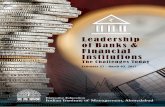 Leadership of Banks & Financial Institutions Brochure